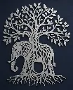 éléphant arbre de vie inox.webp