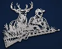 contemplation du chasseur inox.webp