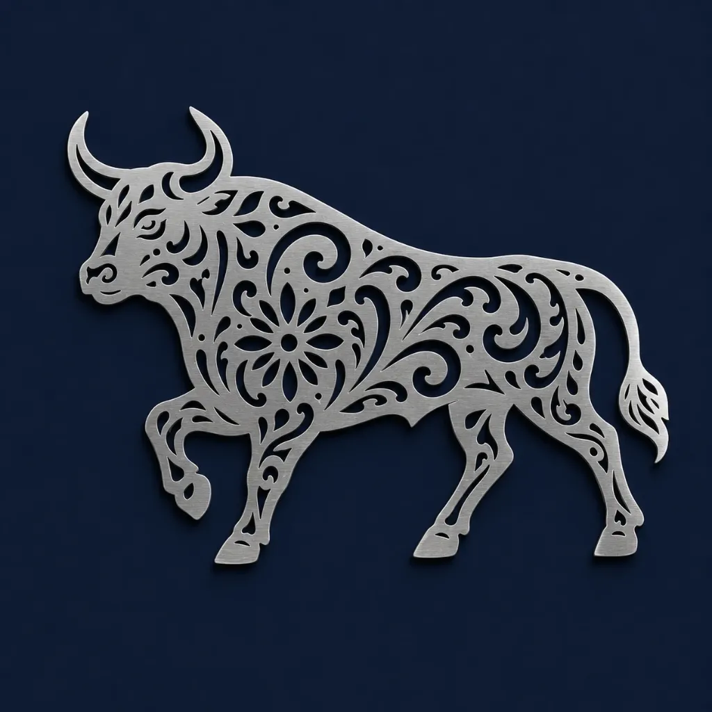 taureau fleuri inox.webp