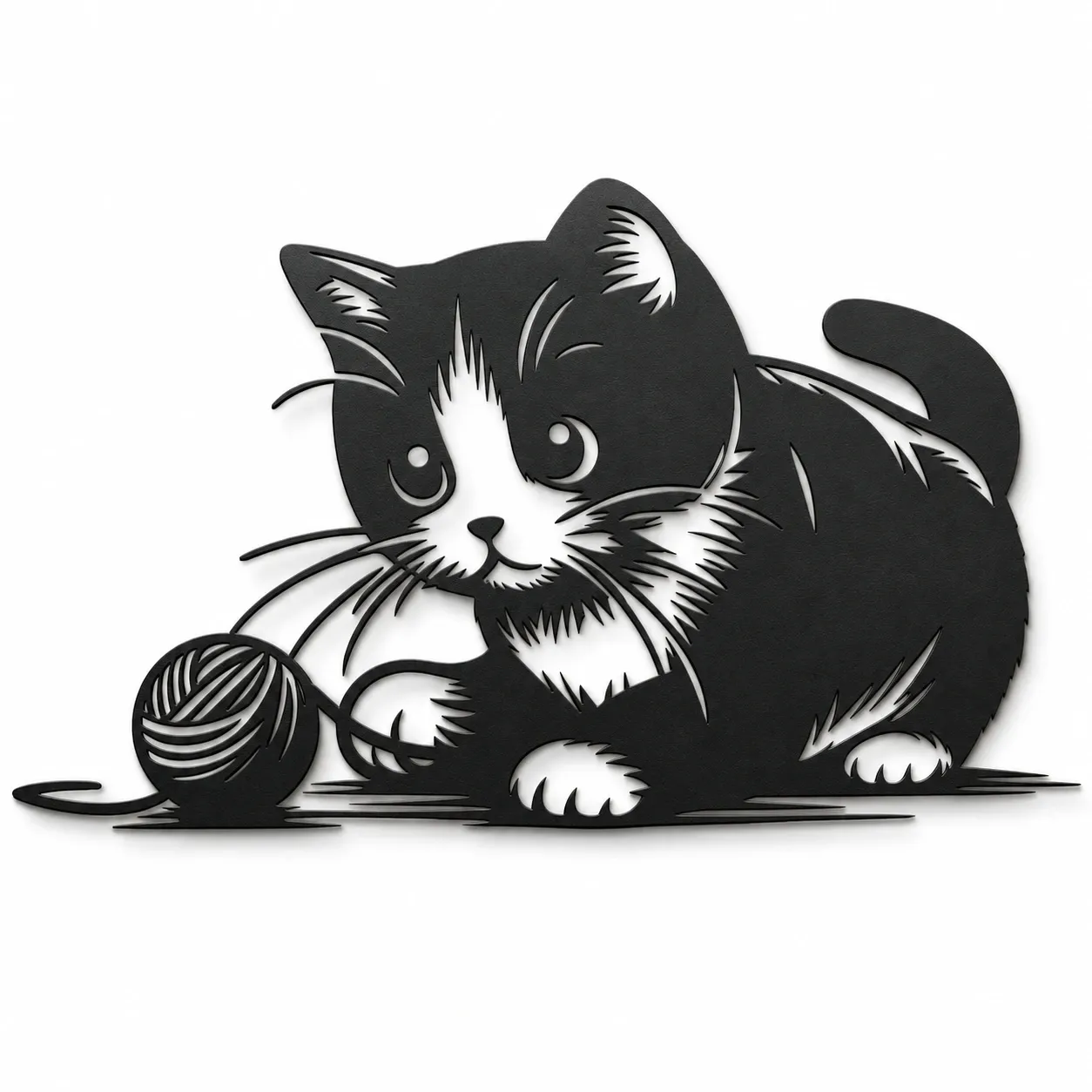 Le chat joueur