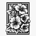Fleur d'hibiscus