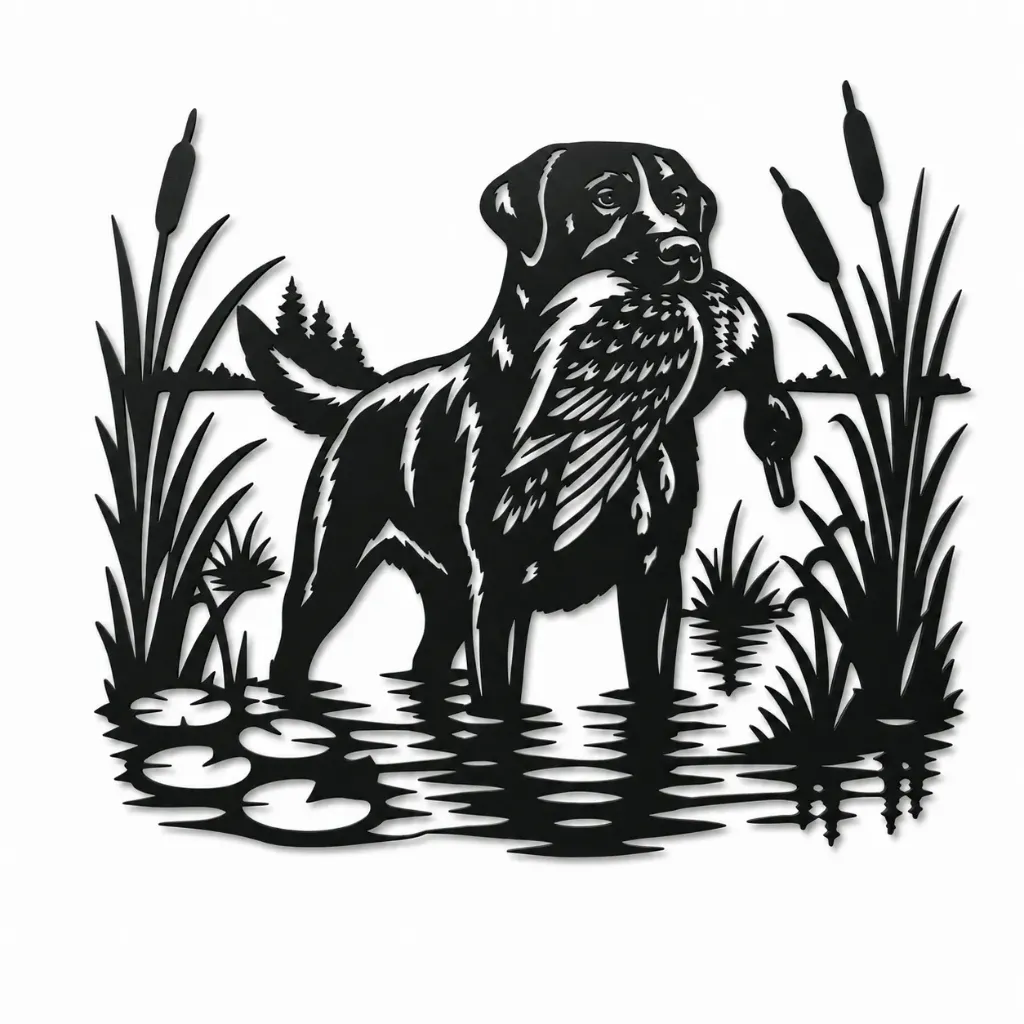 Le triomphe du chien (ALU noir mat -Carré S- (20cmx20cm))